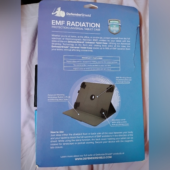 EMF Tablet / iPad Case - Picture 2 of 13